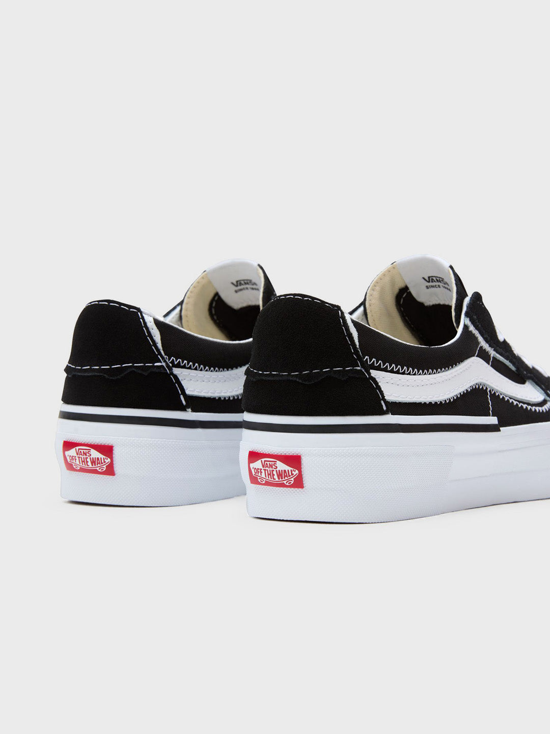 Witte vans online hoog