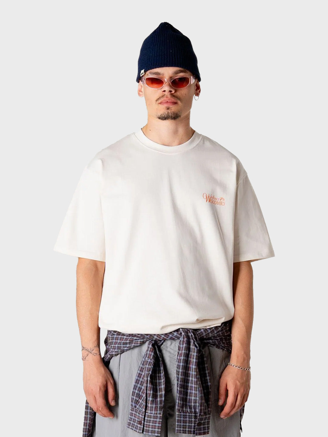 Woodbird t-shirt heren – model voorkant
