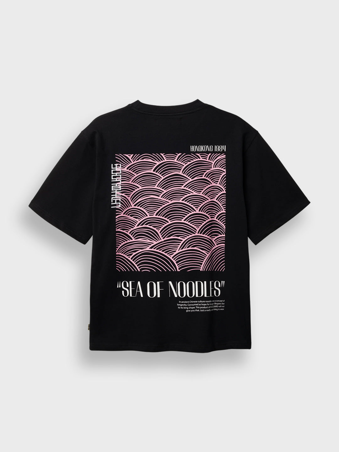 Woodbird WBBaine Sea T-Shirt Black - achterkant