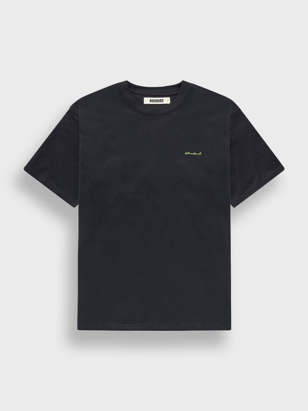 Woodbird WBBaine Tiger T-Shirt Black – packshot voorkant