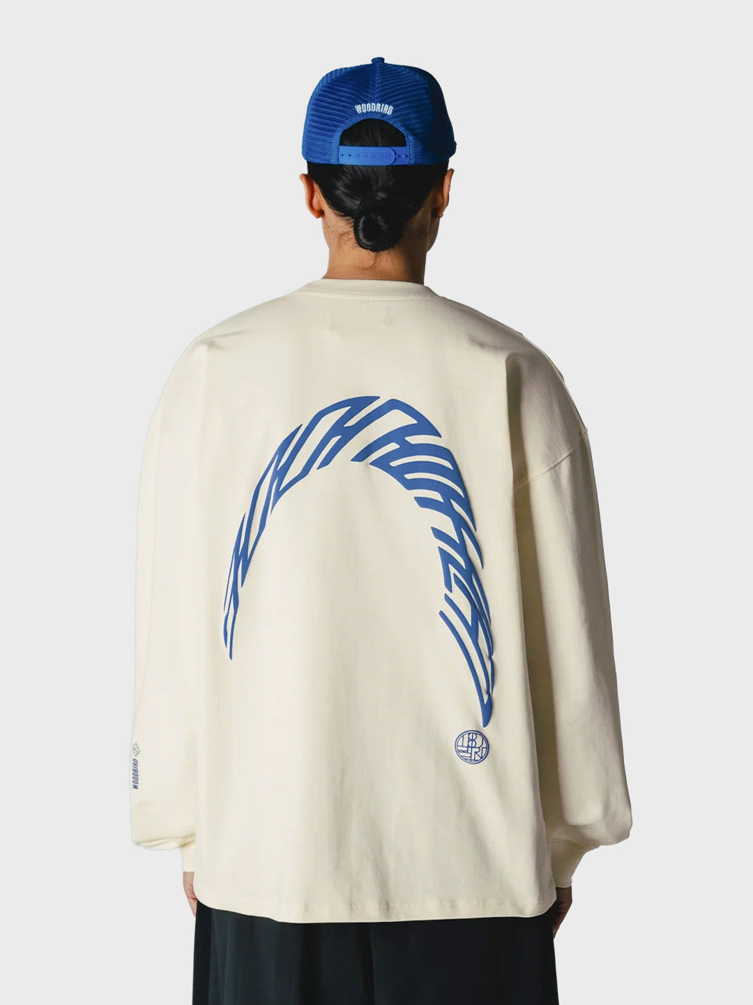 Woodbird WBBeam Warp Longsleeve Off-White