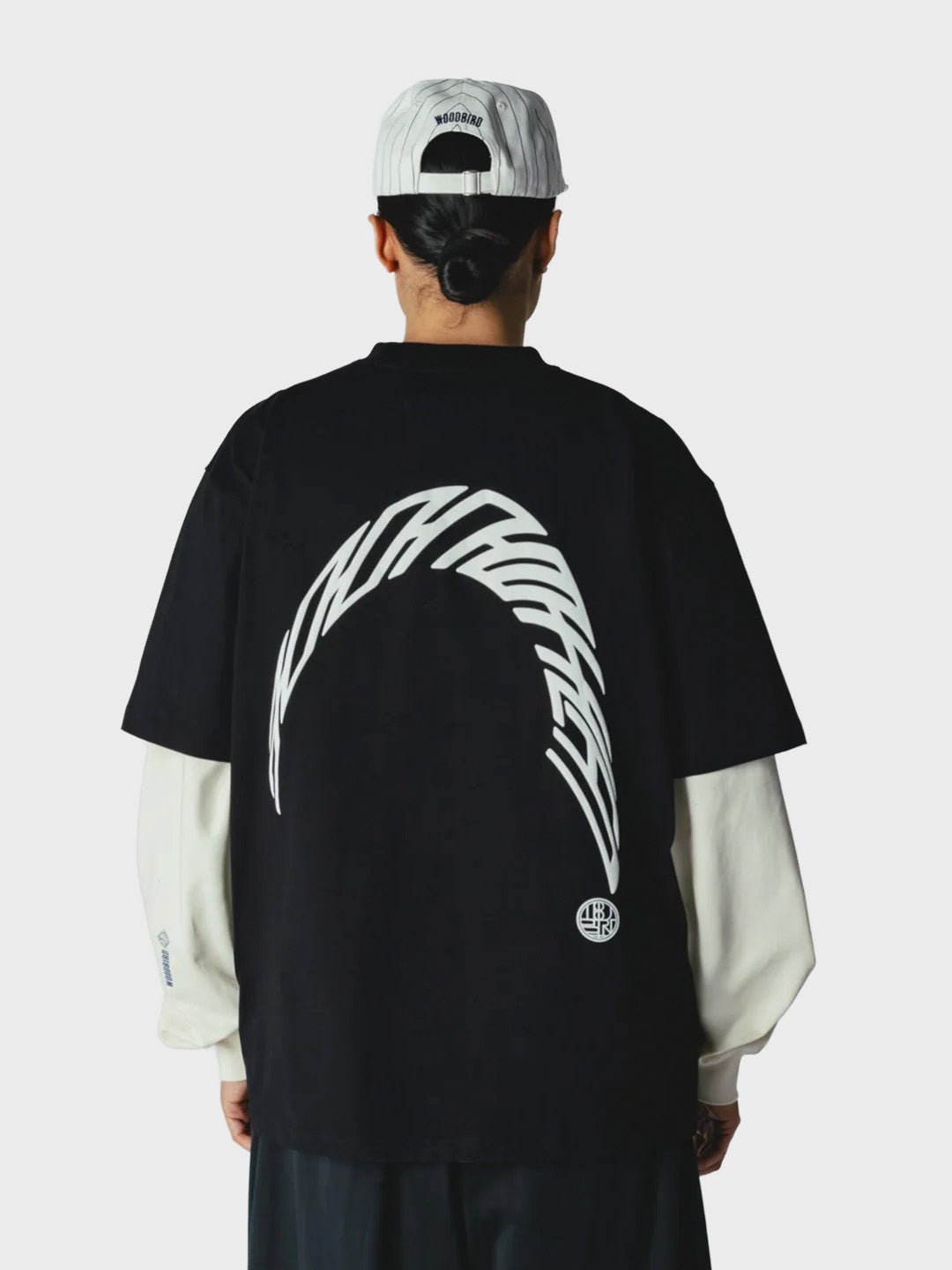 Woodbird WBBaine Warp T-Shirt Black