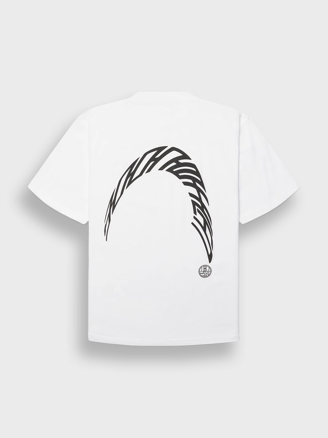 Woodbird WBBaine Warp T-Shirt White - achterkant