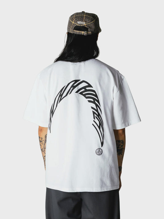 Woodbird WBBaine Warp T-Shirt White