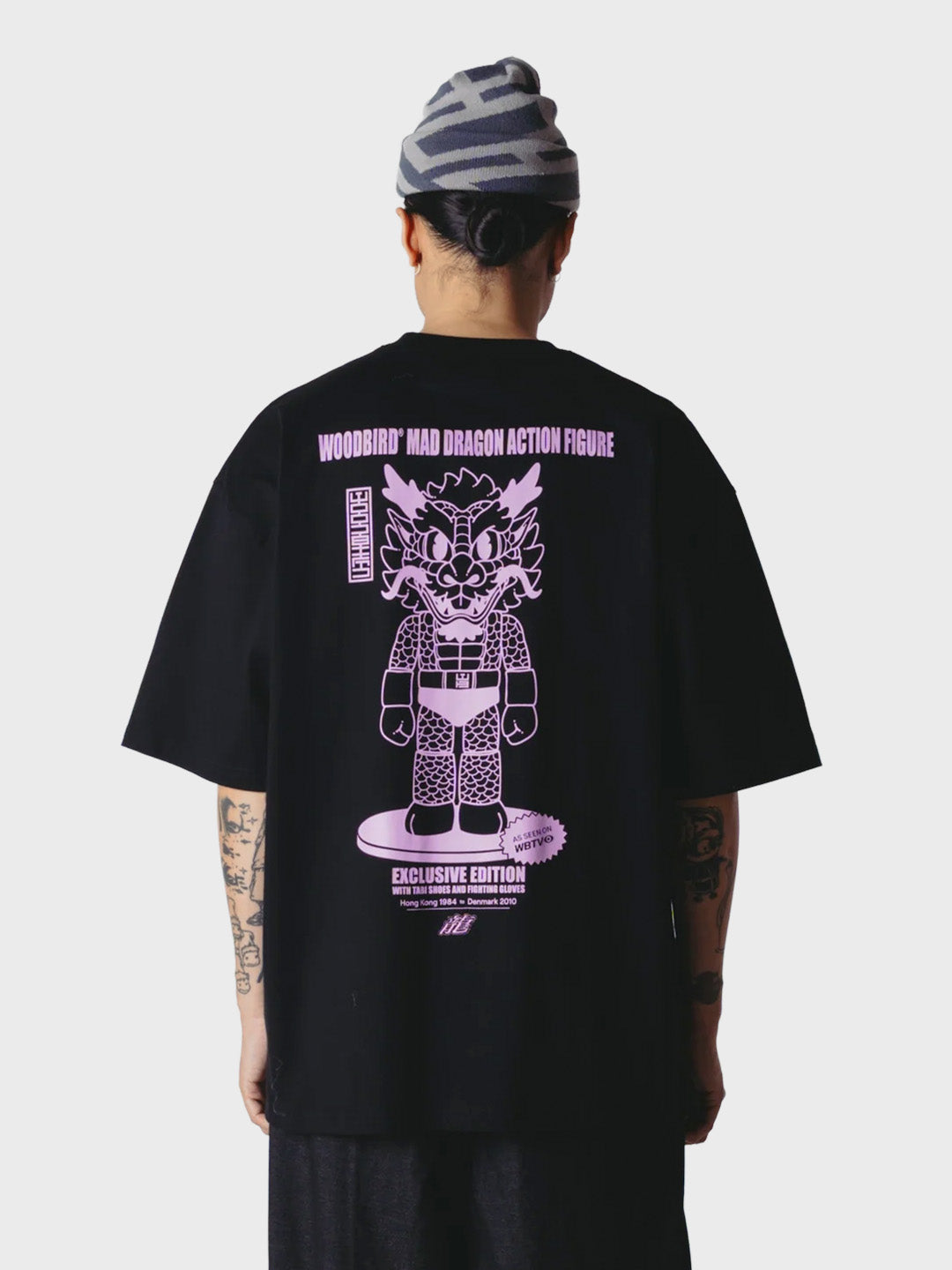 Woodbird WBBeam Action T-Shirt Black