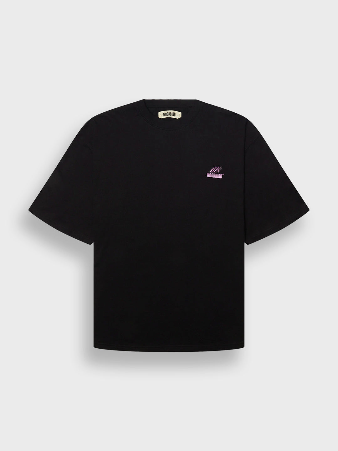 Woodbird WBBeam Action T-Shirt Black – productfoto voor