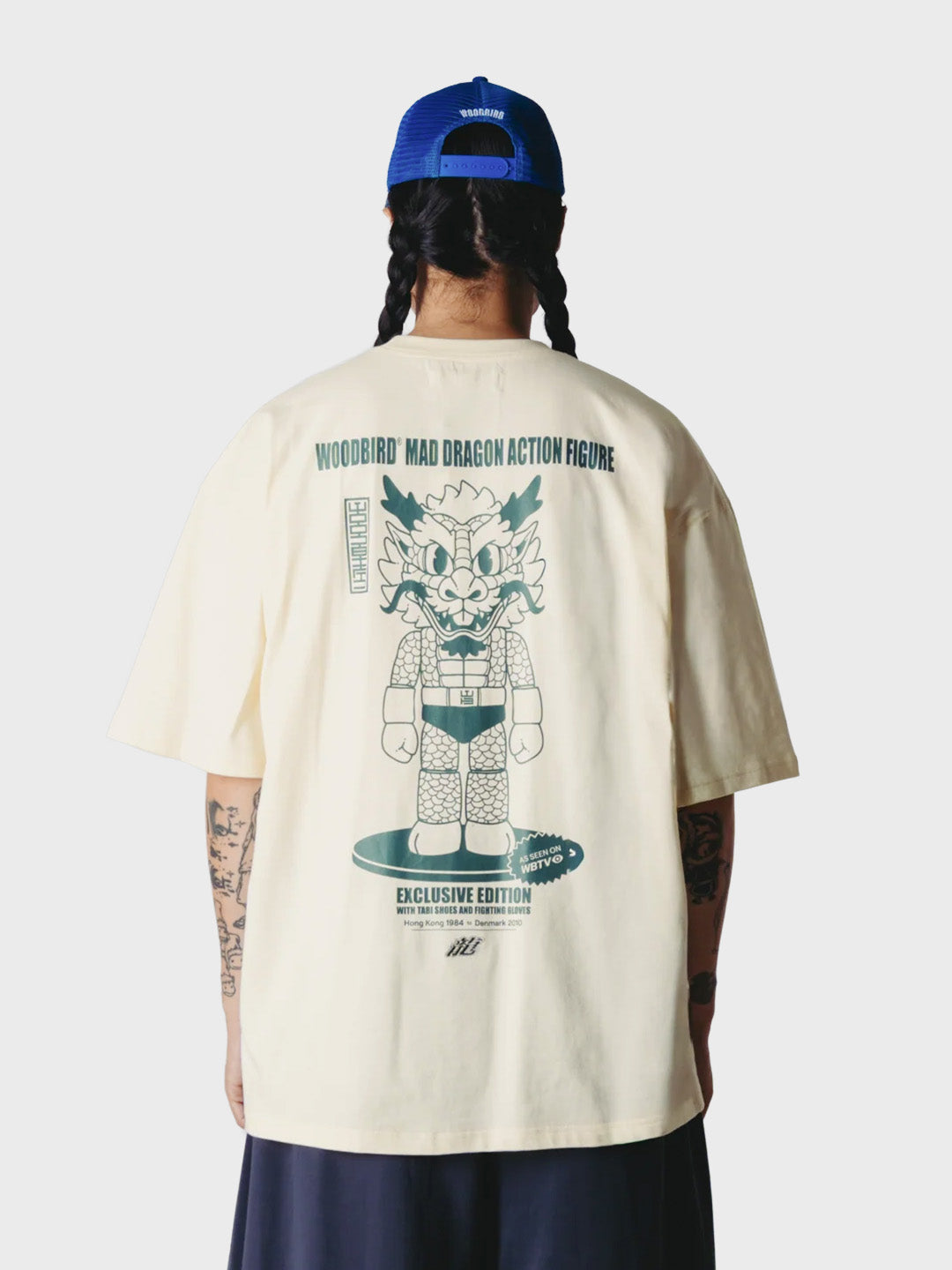 Woodbird WBBeam Action T-Shirt Off-White