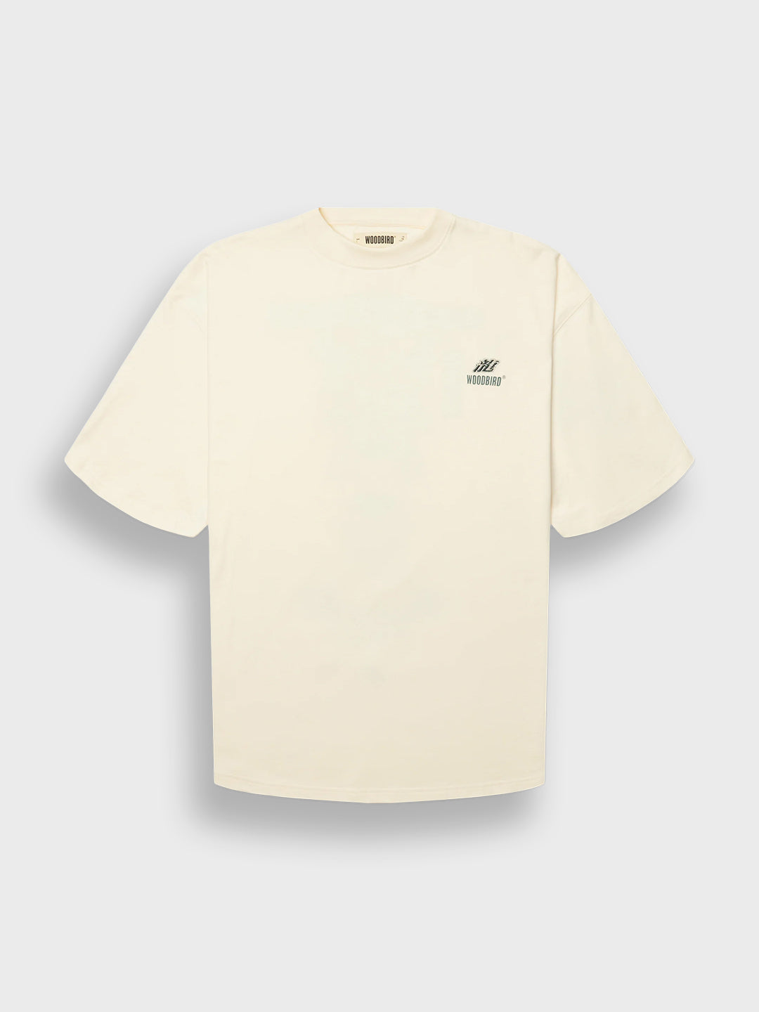 Woodbird WBBeam Action T-Shirt Off-White – productfoto voor