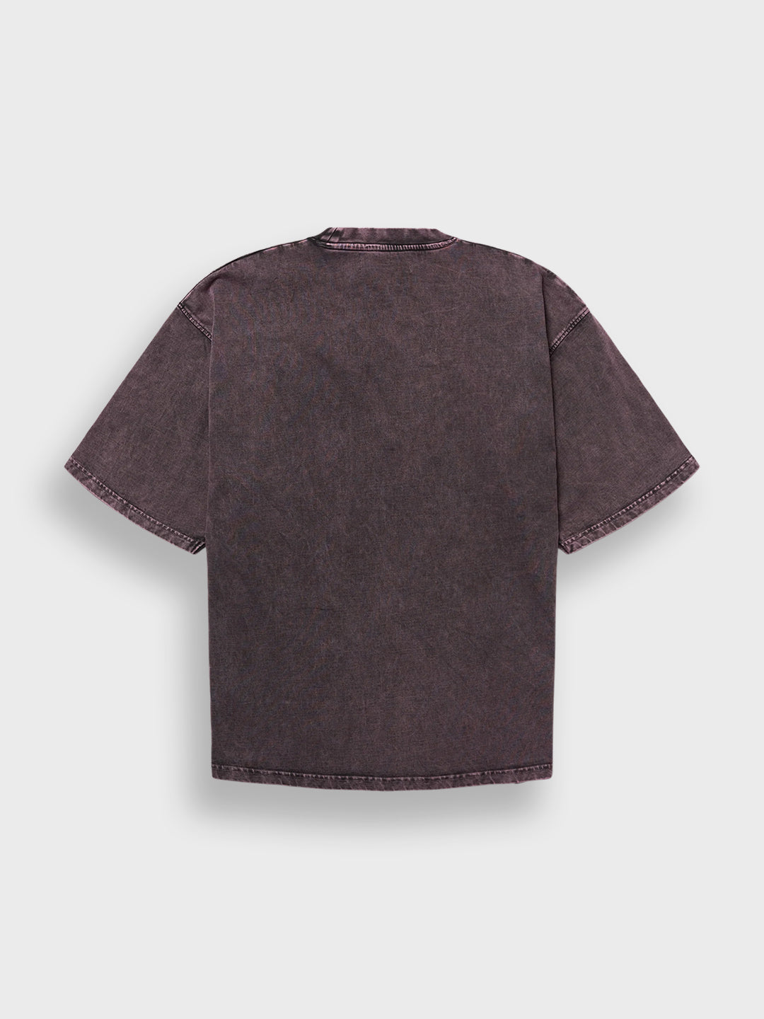 Woodbird WBBeam Tinted T-Shirt Dusty Violet – packshot achter