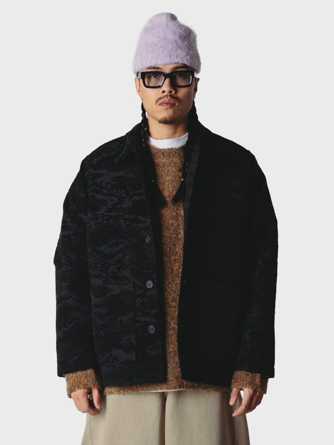 Woodbird WBBlade Chenille Jacket Black
