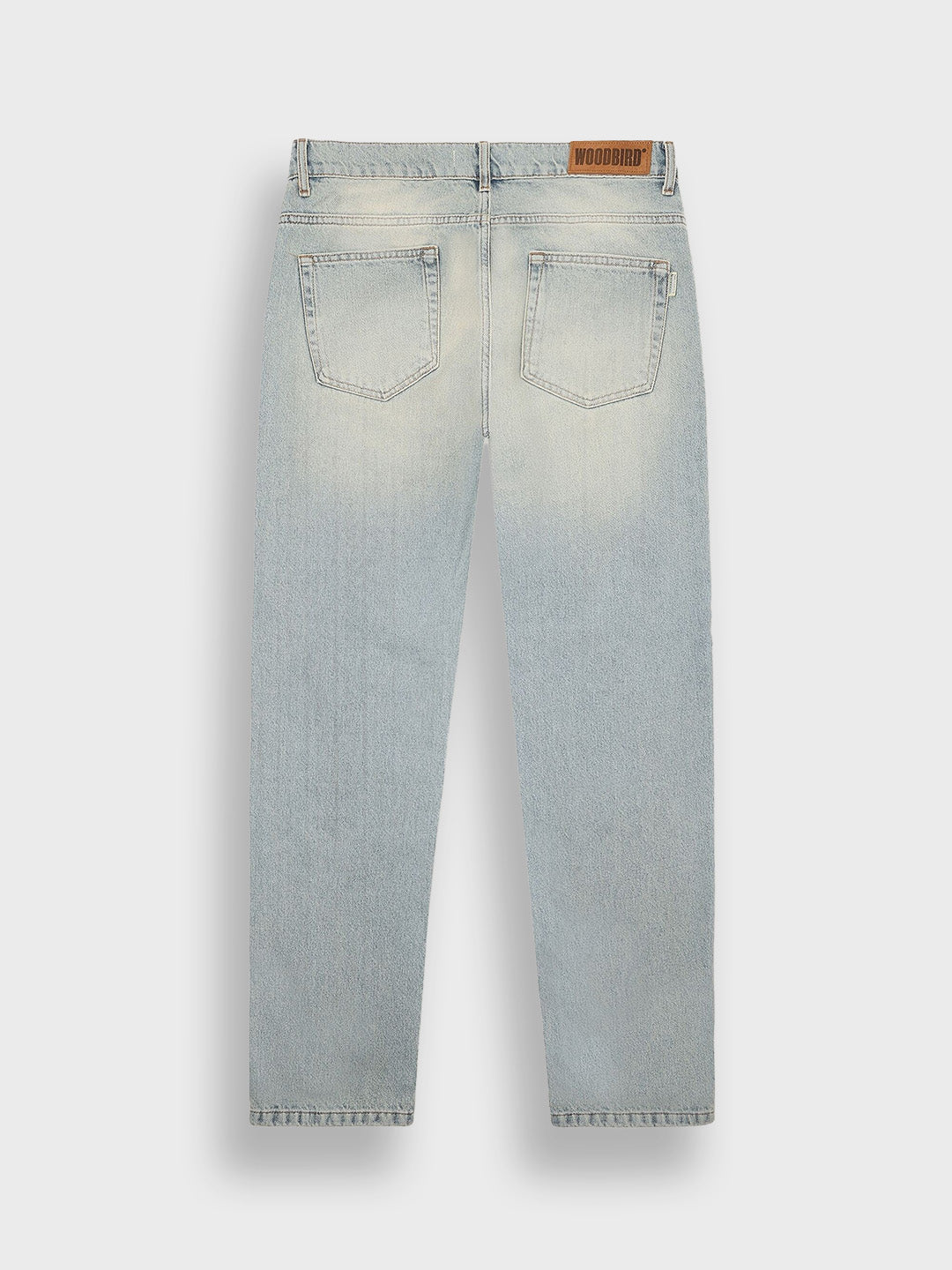 Woodbird denim tapered fit – packshot achterkant
