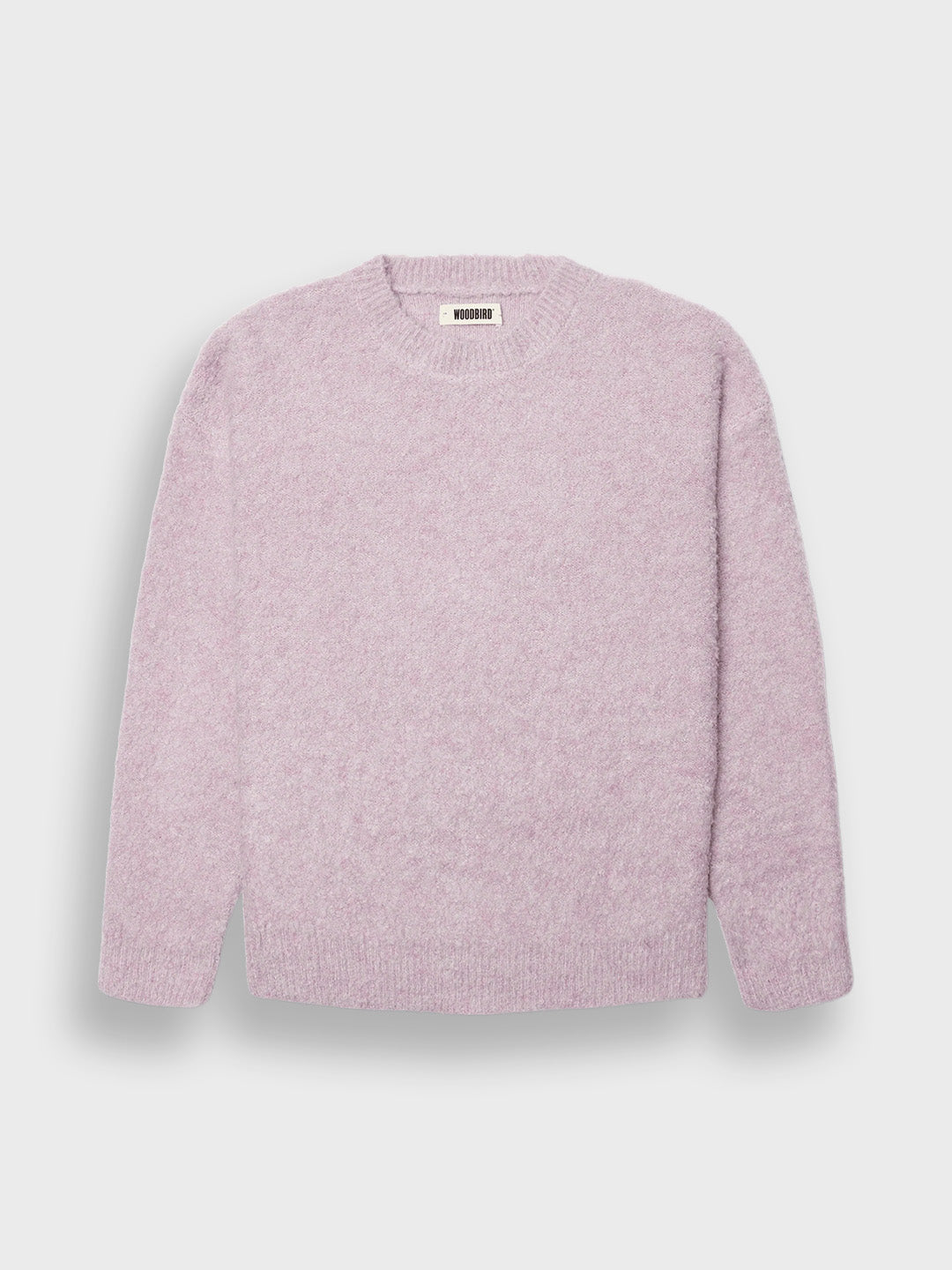 Woodbird WBKurt Loop Knitted Sweater | Dusty Violet