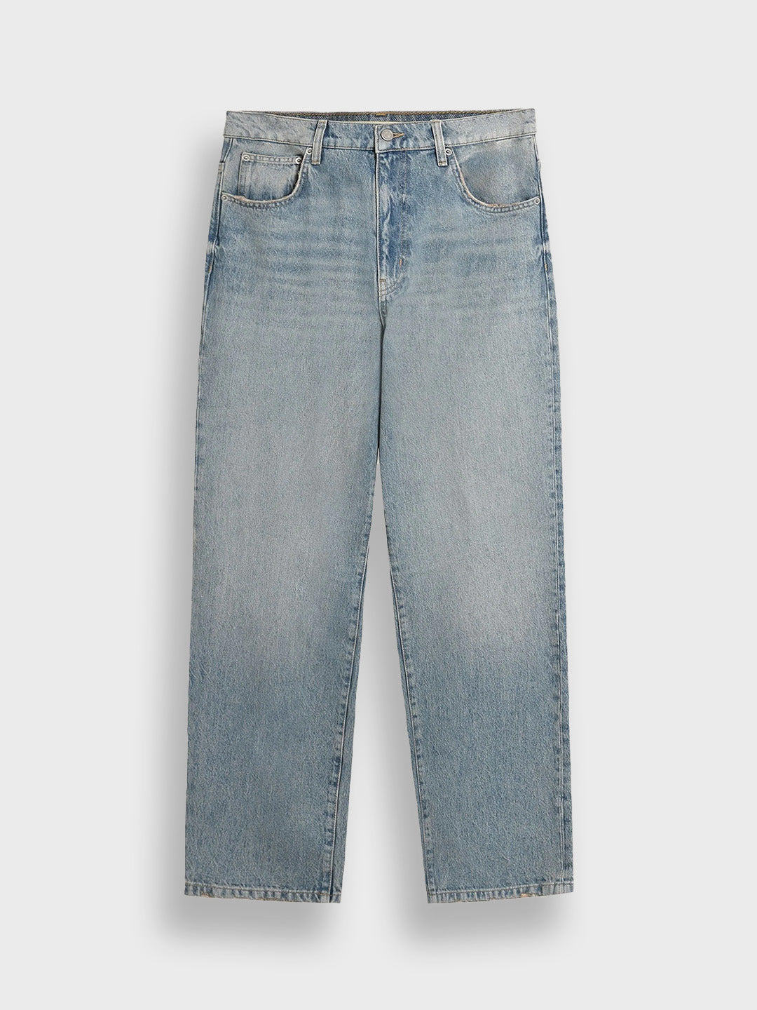 Woodbird WBLeroy Dust Jeans Dust Blue – packshot voorkant