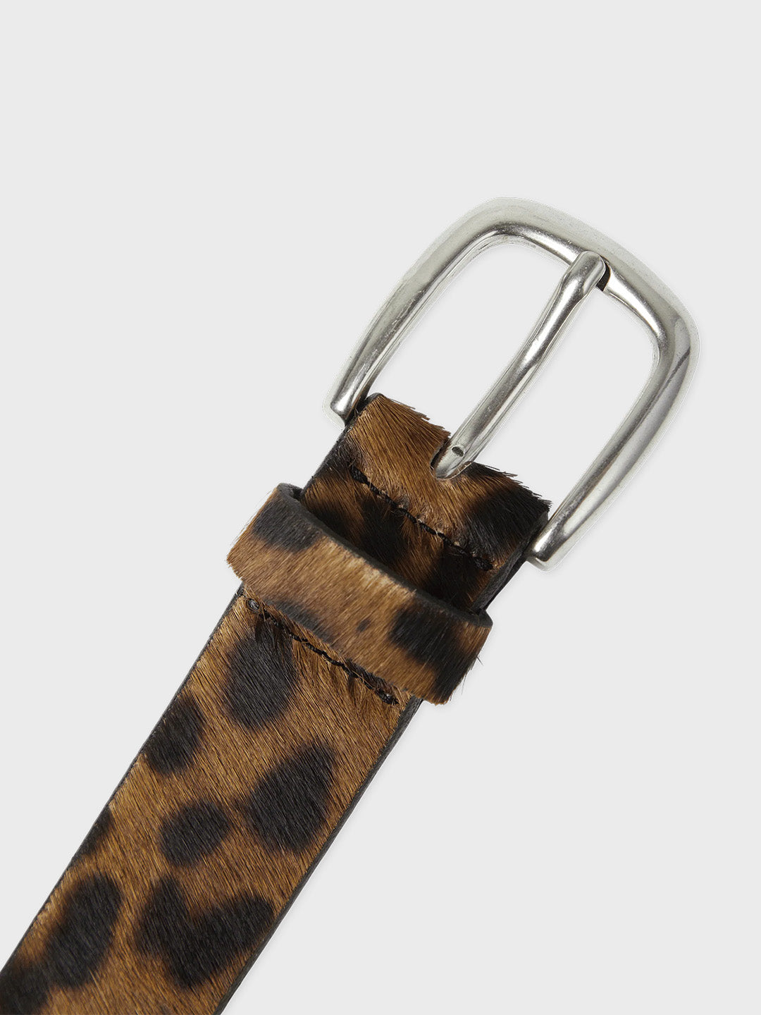 Woodbird WBShifu Base Belt Leopard – close-up