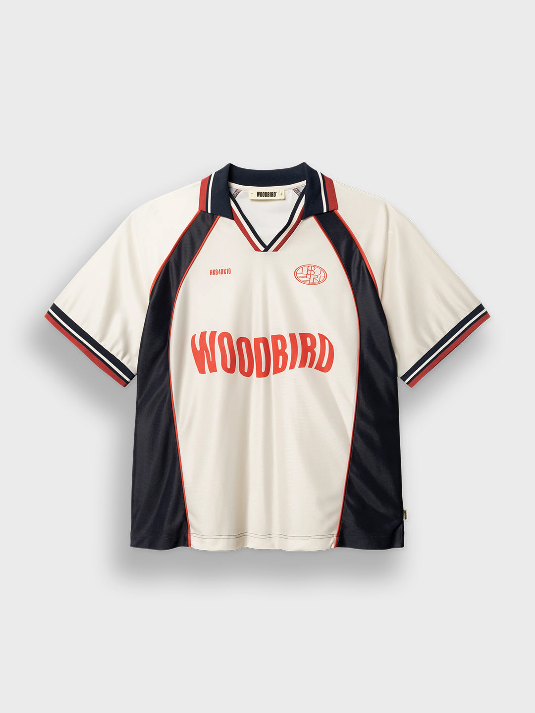Woodbird WBTaka Sports Polo Off-White - voorkant