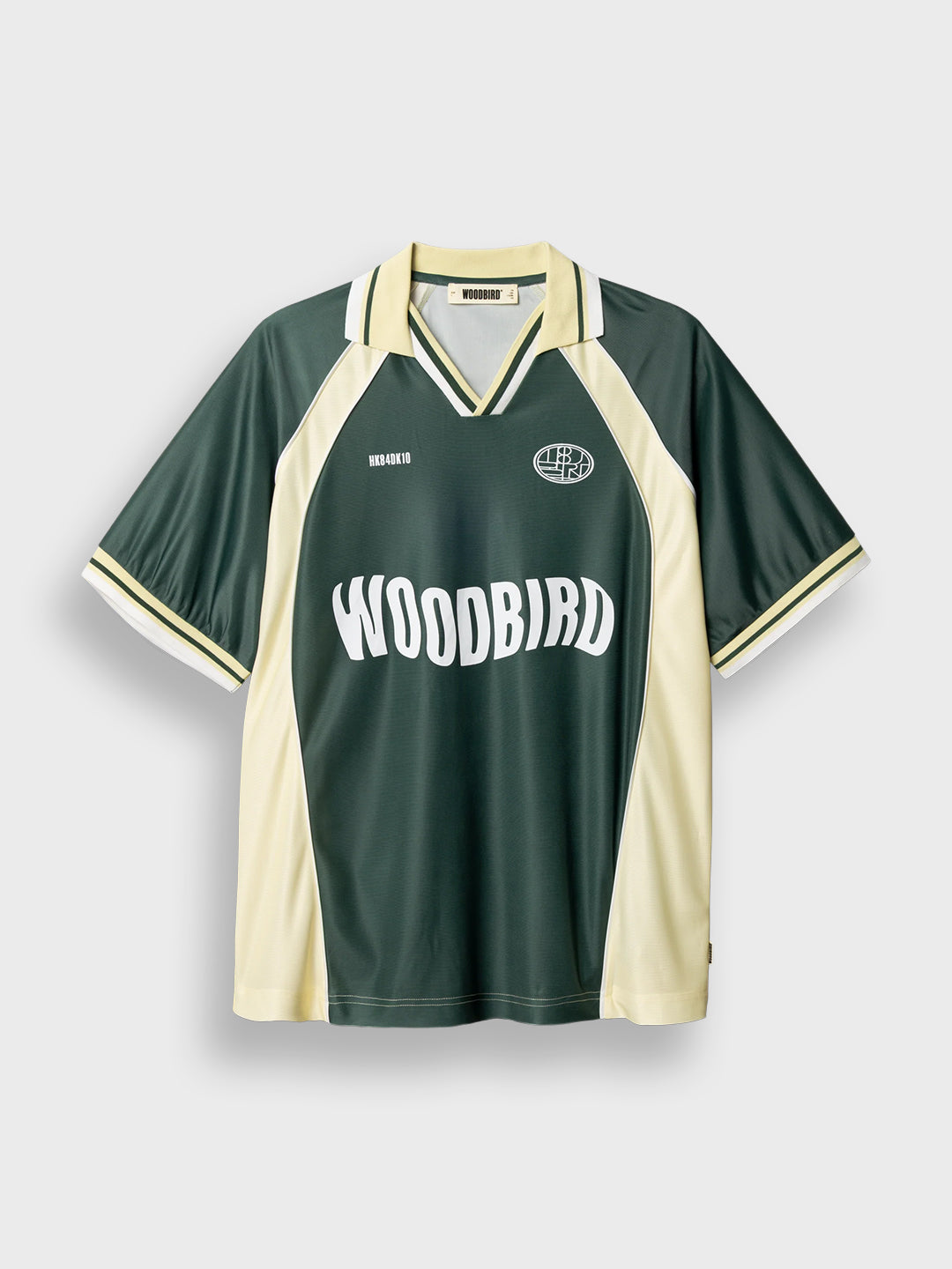 Woodbird WBTaka Sports Polo Pine Green - voorkant