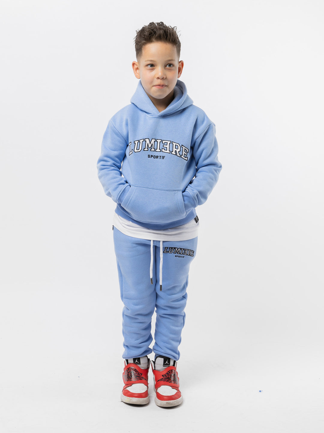 Blue best sale baby tracksuit