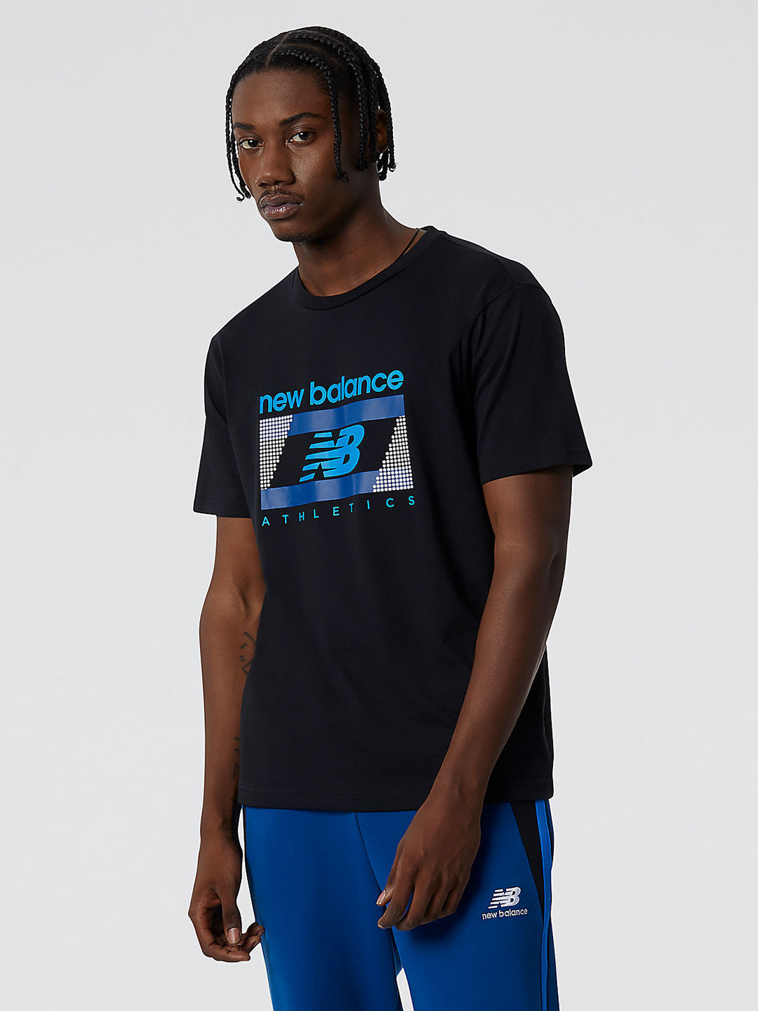 new balance shirt zwart