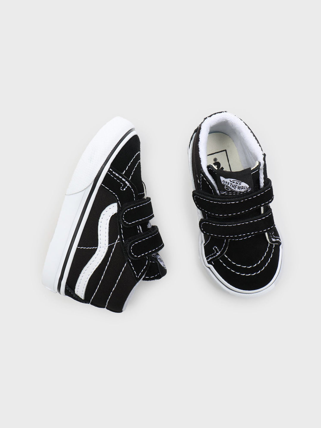 Vans Sk8 Mid Reissue Inf Kids Shoes Black White