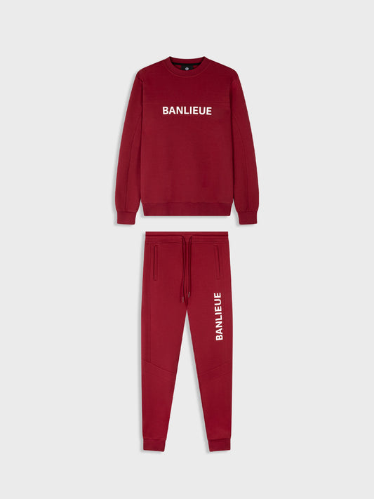 banlieue 3d tracksuit rood