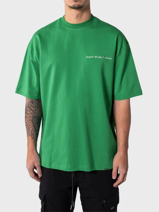 don't waste culture oversized t-shirt