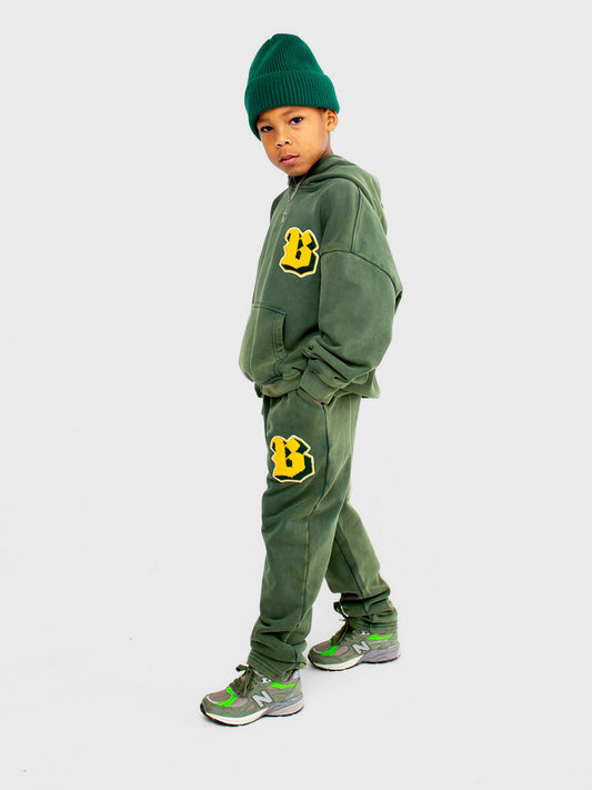 house of basicz the jogger green kids