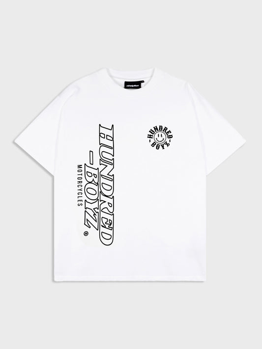 hundred Boyz t-shirt wit