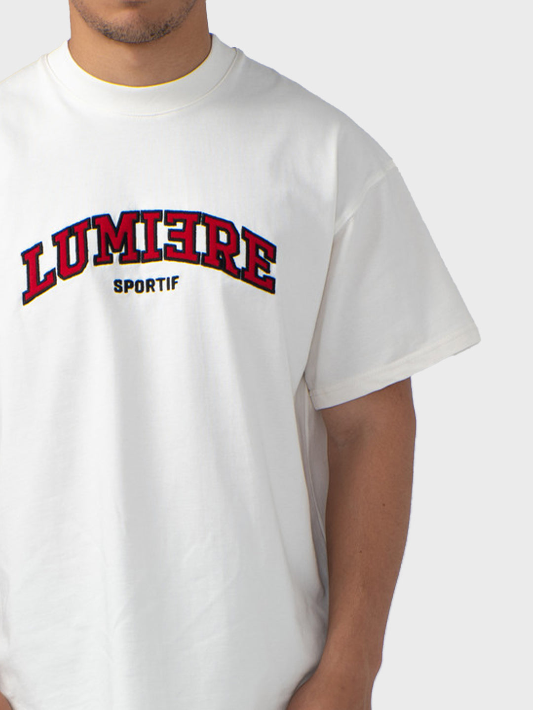 lumi3re t-shirt rood