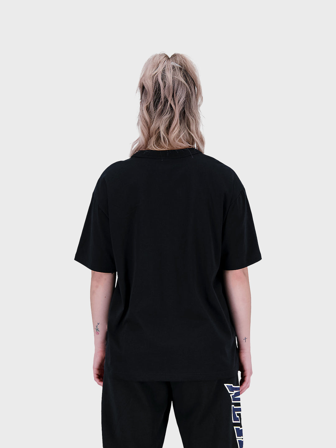 new balance oversized t-shirt zwart