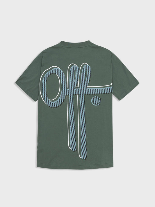 off the pitch t-shirt groen