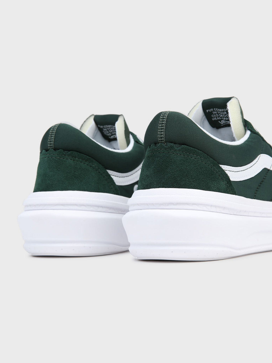 Vans hoog groen hot sale